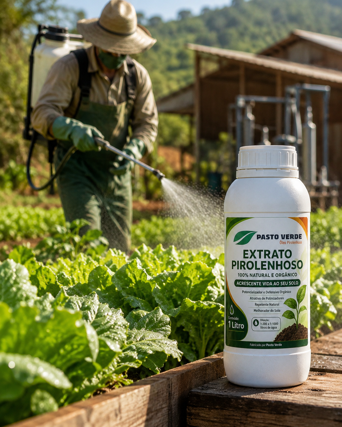 Produto Pasto Verde para aplicação no campo